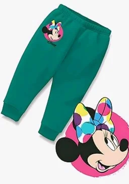 minicult Cotton Pajama Pants with All Over Print for Boys and Girls (Multicolor Designs)(Pac - 0-3 M, Disney