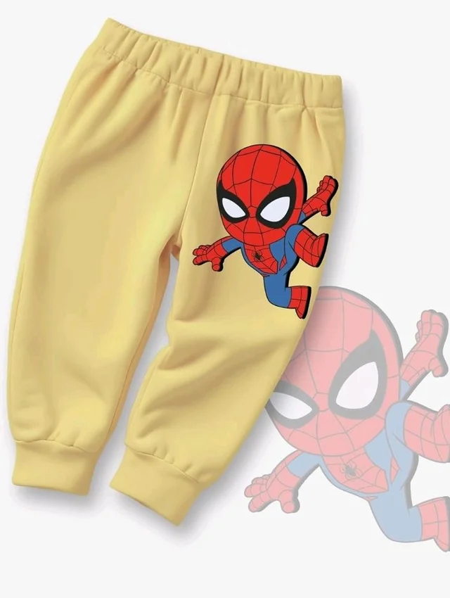minicult Cotton Pajama Pants with All Over Print for Boys and Girls (Multicolor Designs)(Pack of 5)
- 5-6 y, SpiderMan