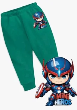 minicult Cotton Pajama Pants with All Over Print for Boys and Girls (Multicolor Designs)(Pack of 5)
- 18-24 m, Super Hero 1