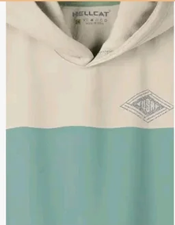 HELLCAT Printed Cotton Blend Hoodie T-shirt and Jogger Trackpant Clothing Set for Boys.
- 7-8 y, Sea Green