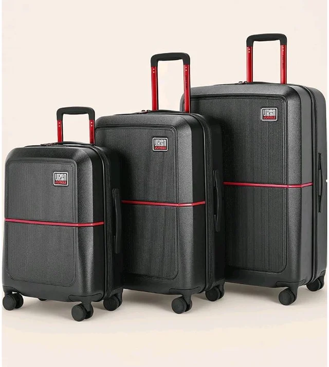 Urban Jungle by Safari, The Lumolite Light Weight Cabin (55cm) Trolley, 40L Capacity Hard Sided Polycarbonate Small Suitcase,TSA Approved Lock, 8 Silent Wheels (Grey)