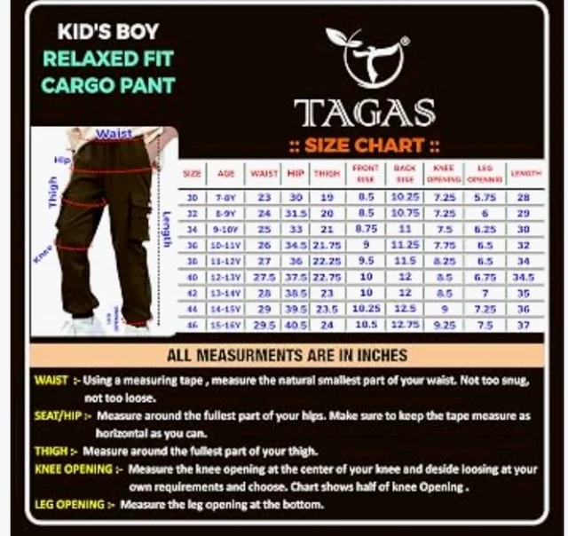 Tagas Boy's Cargo Pant | Regular Slim Cargo for Kids|Relaxed Trouser for Boys|cottoncargo|(K1C-12)
- 11-12 y, Wine