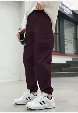 Tagas Boy's Cargo Pant | Regular Slim Cargo for Kids|Relaxed Trouser for Boys|cottoncargo|(K1C-12)
- 13-14 y, Wine