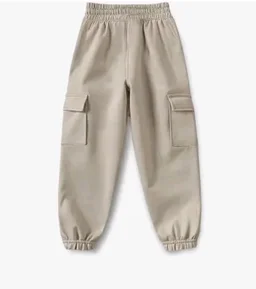Trampoline Boys & Girls Cotton Terry Cargo Joggers with 4 Utility Pockets | Elastic Waist with Drawstring | Ribbed Cuffs | Soft Kids Jogger Pants for Casual Wear & Outdoor Play
- 9-10 y, Dark Blue