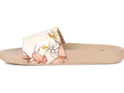 YOHO Tropica Printed Comfortable Women Slides | Stylish Rainy Footwear & Waterproof Monsoon Sandals | Soft Inner Lining On Strap