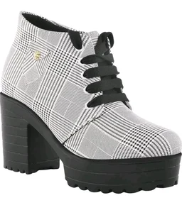 TRYME Stylish & Comfortable Fashion Block Heel Boots for Womens & Girls