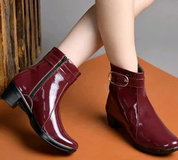 Buckle – Stylish Slip-Resistant Zip-Up Short Boots for Casual & Party Footwear