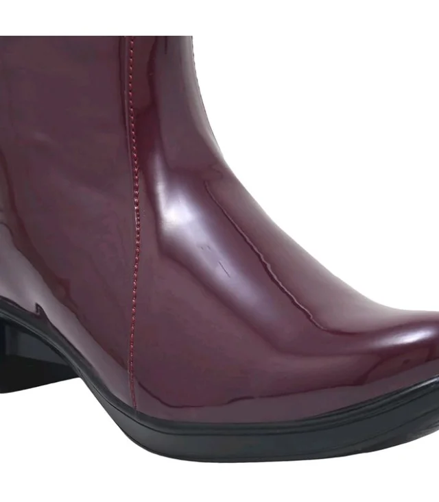 Buckle – Stylish Slip-Resistant Zip-Up Short Boots for Casual & Party Footwear