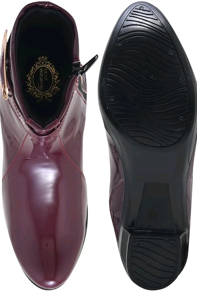 Buckle – Stylish Slip-Resistant Zip-Up Short Boots for Casual & Party Footwear