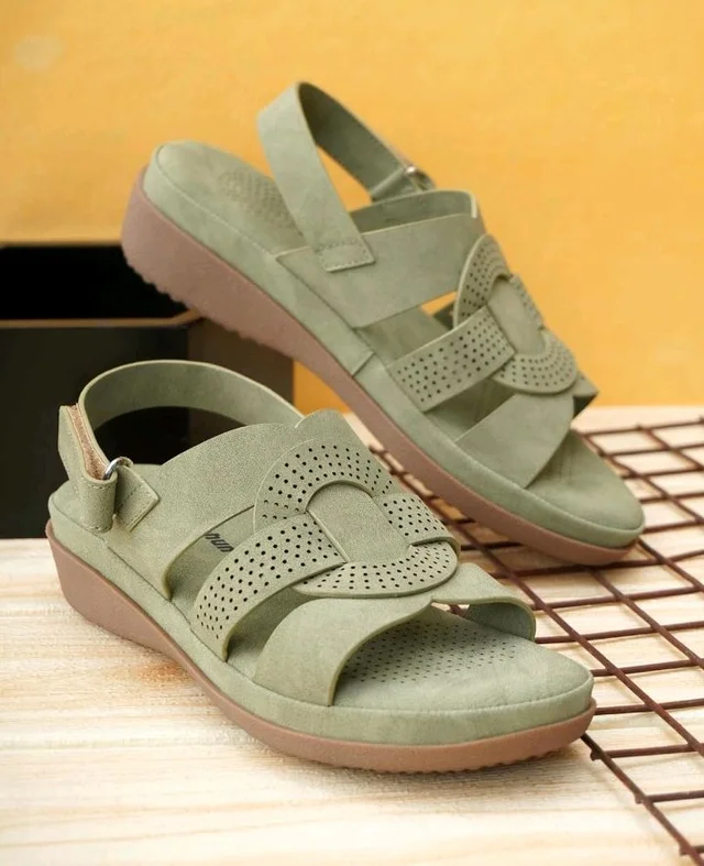 Moshun Criss Cross Sandals for Women & Girls | Multi Strap & X Strap Flat Sandals, Bounce Back Technology Footbed with Adjustable Strap, Anti-Slip Sole | Lightweight Daily Wear Casual Slip-On Sandals