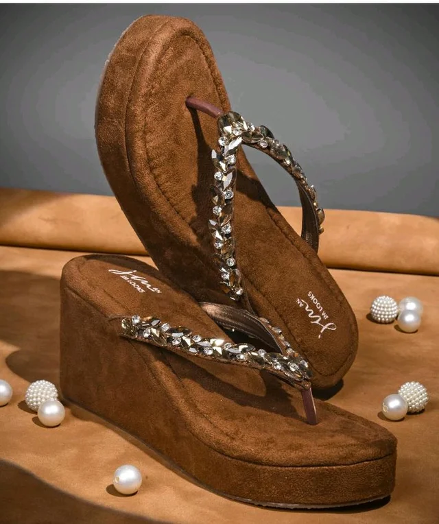 JM LOOKS Women Elegant Embellished Platform Wedge Sandals Designed for Comfort and Statement Style
100+ bought in past month