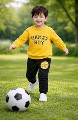 Boys Cotton Clothing Set
Full Sleeve Printed T-Shirt & Pant, Soft Cotton Wear Outfit, Comfortable for Wear
- 2-3 y, Yellow &black