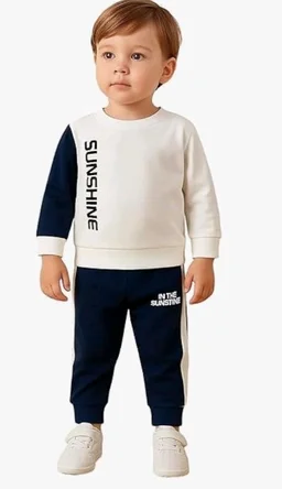 Boys Cotton Clothing Set
Full Sleeve Printed T-Shirt & Pant, Soft Cotton Wear Outfit, Comfortable for Wear
- 0-1 y, White & Blue