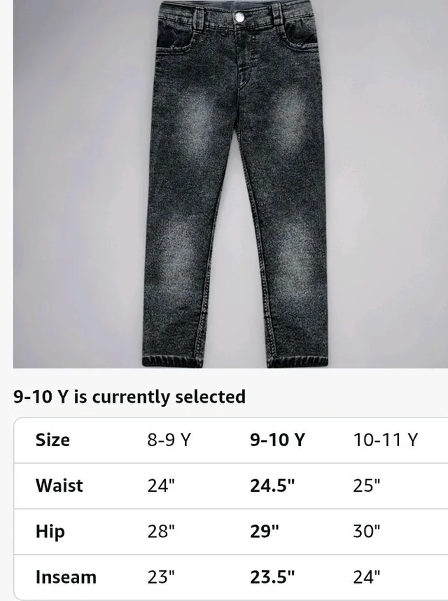 A.T.U.N. (ALL THINGS UBER NICE) Boys Slim Fit Stretchable Denim Jeans | Stylish Casual Wear Jeans with 5 Pocket Design | Trendy Everyday Bottom Wear - 9-10 Y, Dark Grey