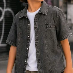 Boys Combo |Graphic Soft Breathable Active Play Tshirt | Cargo Trousers with Utility Pockets | Premium Coordinated Outfit for Active Kids
- 4-5 Y, Olivr & Grey