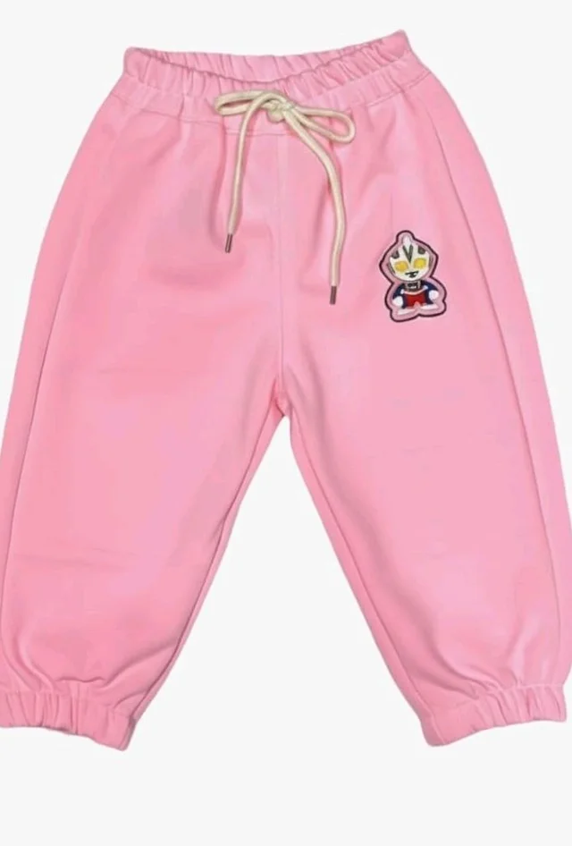 A.T.U.N. (ALL THINGS UBER NICE) Boys Premium Cotton Jogger Pants with Elastic Waist & Adjustable Drawstring | Soft Touch Applique Detail Comfortable Bottom Wear for Kids
- 6-7 Y, Pink