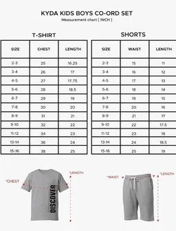 KYDA KIDS® Boys 100% Cotton Oversized T-Shirt Shorts Clothing Set | Kids Co-Ord Set | Half Sleeve T-Shirt with Matching Shorts | Soft Breathable Fabric | Comfortable Stylish Casual Wear
- 2-3 y, Red