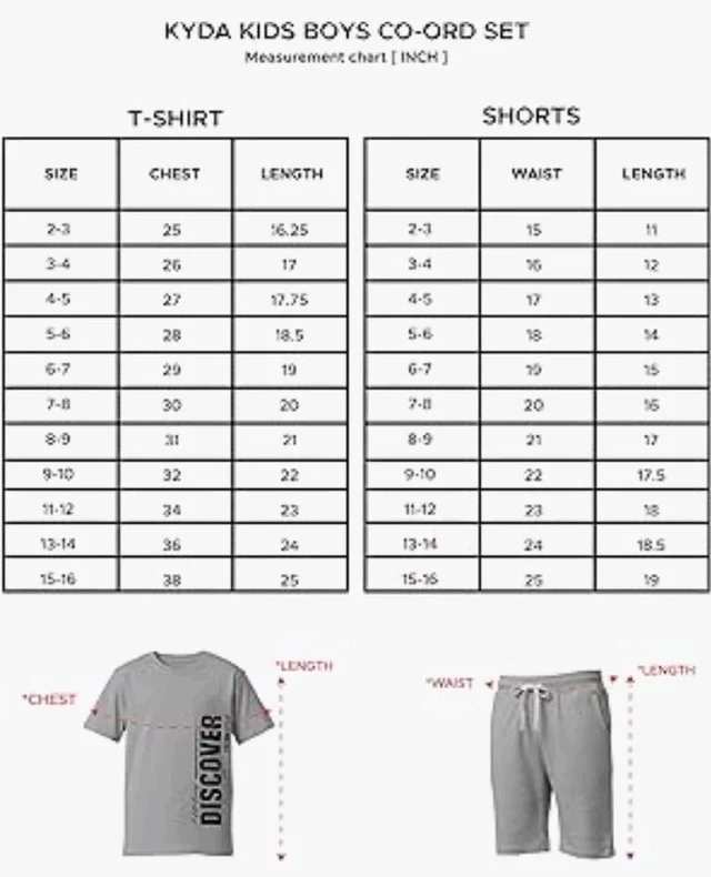 KYDA KIDS® Boys 100% Cotton Oversized T-Shirt Shorts Clothing Set | Kids Co-Ord Set | Half Sleeve T-Shirt with Matching Shorts | Soft Breathable Fabric | Comfortable Stylish Casual Wear
- 910- y, Blue