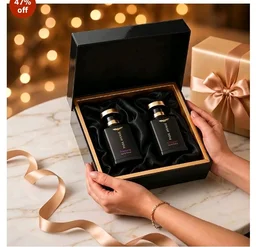Park Avenue For Him | Luxury Perfume Gift Set for Men | 2 x 100ml | Euphoria & Conquer | Long Lasting EDP | Amber | Musk | Premium Fragrance