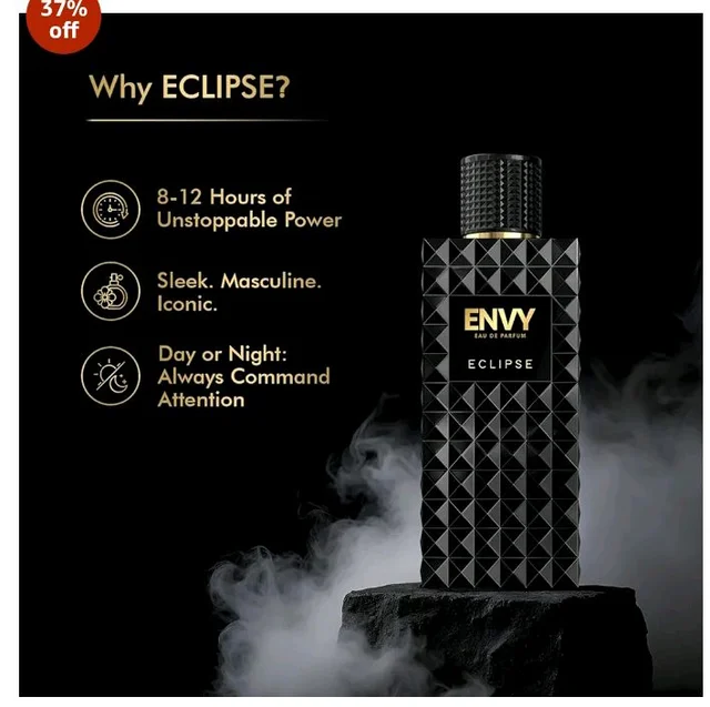 ENVY Eclipse EDP Perfume - 100 ML |Long Lasting Perfume For Men