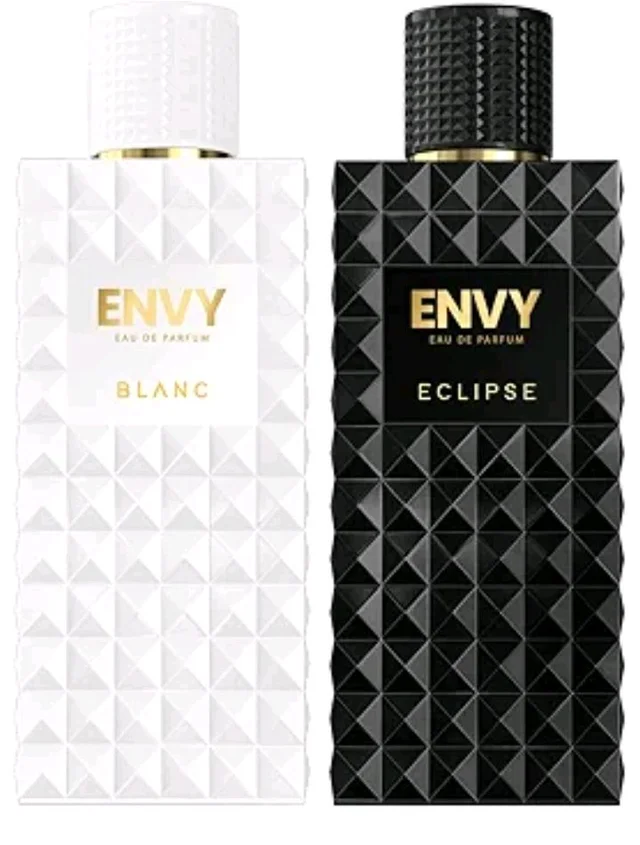 ENVY Eclipse & Blanc Perfume For Men - 100 ML Each, Pack of 2 | Long Lasting Perfume