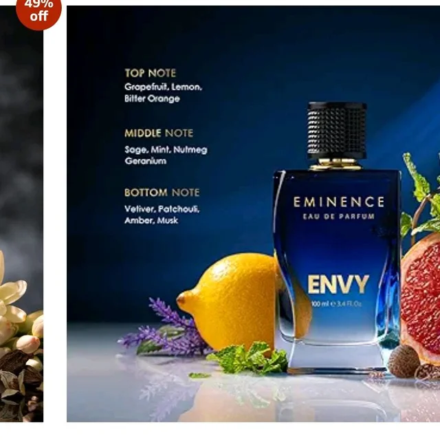 Envy Eclipse, Eminence & Triumph Perfume For Men, 100 ML Each, Pack of 3 |Long Lasting Fragrance
49%
off