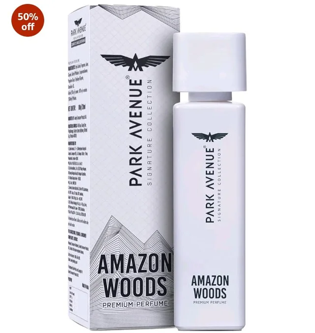 Park Avenue Voyage Signature Collection | Liquid Perfume For Men | Fresh Long-Lasting Aroma Amazon Woods Premium Perfume | 120Ml