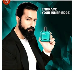 Wild Stone Edge Edp Premium Perfume For Men,100 Ml|Long-Lasting Eau De Parfum|Luxury Fragrances|Fragrance For Modern Lifestyle|Ideal Gift For Him|Premium Scent For Men