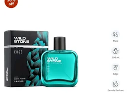 Wild Stone Edge Edp Premium Perfume For Men,100 Ml|Long-Lasting Eau De Parfum|Luxury Fragrances|Fragrance For Modern Lifestyle|Ideal Gift For Him|Premium Scent For Men