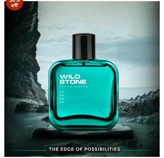 Wild Stone Edge Edp Premium Perfume For Men,100 Ml|Long-Lasting Eau De Parfum|Luxury Fragrances|Fragrance For Modern Lifestyle|Ideal Gift For Him|Premium Scent For Men