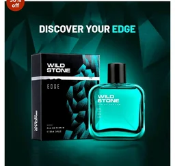 Wild Stone Edge Edp Premium Perfume For Men,100 Ml|Long-Lasting Eau De Parfum|Luxury Fragrances|Fragrance For Modern Lifestyle|Ideal Gift For Him|Premium Scent For Men