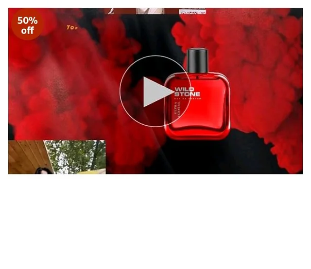 Wild Stone Ultra Sensual Perfume Spray for Men, 100ml, A Sensory Treat for Casual Encounters, Aromatic Blend of Masculine Fragrances