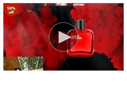 Wild Stone Ultra Sensual Perfume Spray for Men, 100ml, A Sensory Treat for Casual Encounters, Aromatic Blend of Masculine Fragrances
