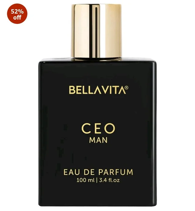 Bella Vita Luxury CEO Man | Long Lasting EDP 100ml | with Lemon, Lavender, Tonka, Mandarin & Vetiver | Premium Fragrance Perfume for Men | Ideal for Every Moment