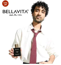 Bella Vita Luxury CEO Man | Long Lasting EDP 100ml | with Lemon, Lavender, Tonka, Mandarin & Vetiver | Premium Fragrance Perfume for Men | Ideal for Every Moment