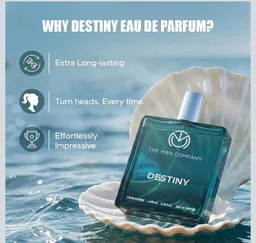 Man Company Destiny Perfume for Men - 100ml | Premium Long-