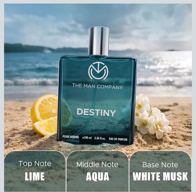 Man Company Destiny Perfume for Men - 100ml | Premium Long-