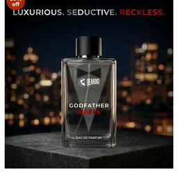 BEARDO Godfather Mafia Eau De Parfum 100ml | Fruity, Amber, Woody Fragrance | Long Lasting Perfume for Men | Gift For Men | Strong EDP For Men | Gift For Husband | Gift For Boyfriend