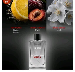 BEARDO Godfather Mafia Eau De Parfum 100ml | Fruity, Amber, Woody Fragrance | Long Lasting Perfume for Men | Gift For Men | Strong EDP For Men | Gift For Husband | Gift For Boyfriend