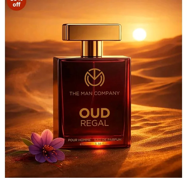 THE MAN COMPANY OUD REGAL Perfume for Man | Long Lasting Bold Oud Perfume | Luxury EDP Fragrance with Saffron & Patchouli | Gift for Him | 100 ml | Anniversary fragrance gift | Valentine Gift Set For Man |
200+ bought in past month
