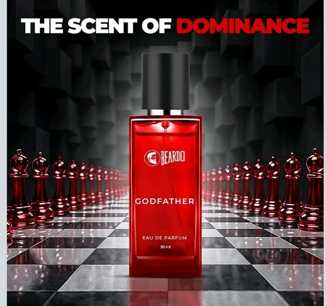 BEARDO Godfather Perfume For Men, 50Ml | Aromatic, Spicy Perfume For Men Long Lasting Perfume For Date Night Fragrance | Body Spray For Men | Gift For Husband | Gift For Boyfriend