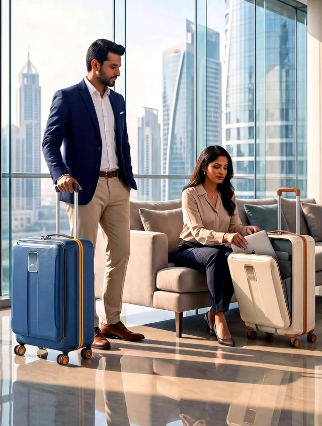 Safari Cabin Trolley Bag with Laptop Compartment, Hardside Polycarbonate Small (55cm) Suitcase | 360° 8 Wheel Spinner Travel Luggage| Recessed Combination Lock|Thorium Neo| Vanilla
1K+ bought in past month