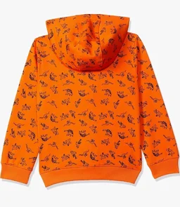 Amazon Brand - Symbol Boys Sweatshirt - Cuddle Up in Playful Comfort with These Long Sleeve Sweatshirts which are Super Soft & Fun for All Day Adventures!
- 2-3 Y, Orange -1