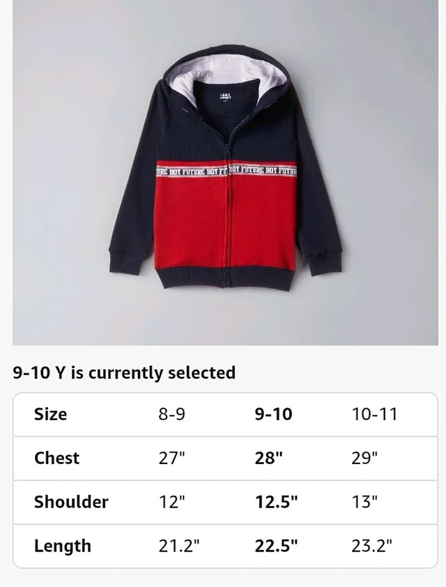 Amazon Brand - Symbol Boys Sweatshirt - Cuddle Up in Playful Comfort with These Long Sleeve Sweatshirts which are Super Soft & Fun for All Day Adventures! - 11-12 Y, Red 1
