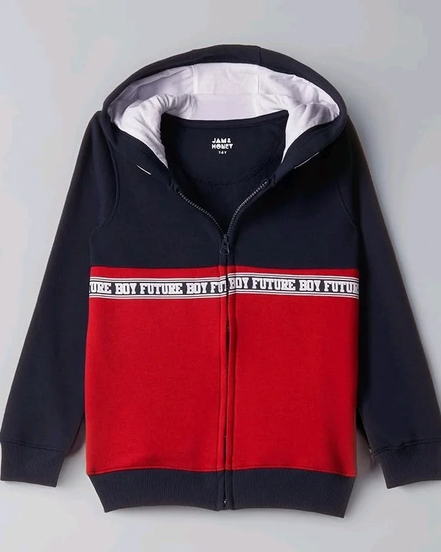 Amazon Brand - Symbol Boys Sweatshirt - Cuddle Up in Playful Comfort with These Long Sleeve Sweatshirts which are Super Soft & Fun for All Day Adventures! - 13-14 Y, Red 1