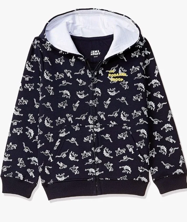 Amazon Brand - Symbol Boys Sweatshirt - Cuddle Up in Playful Comfort with These Long Sleeve Sweatshirts which are Super Soft & Fun for All Day Adventures!
- 4-5 Y, Navy 3