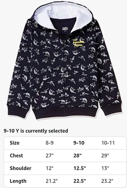 Amazon Brand - Symbol Boys Sweatshirt - Cuddle Up in Playful Comfort with These Long Sleeve Sweatshirts which are Super Soft & Fun for All Day Adventures!
- 4-5 Y, Navy 3