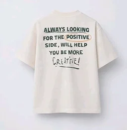 Alan Jones Clothing Boys Oversized Cotton Printed T-Shirt | Round Neck, Short Sleeves, Casual Wear
- 9-10 ay, Ivory