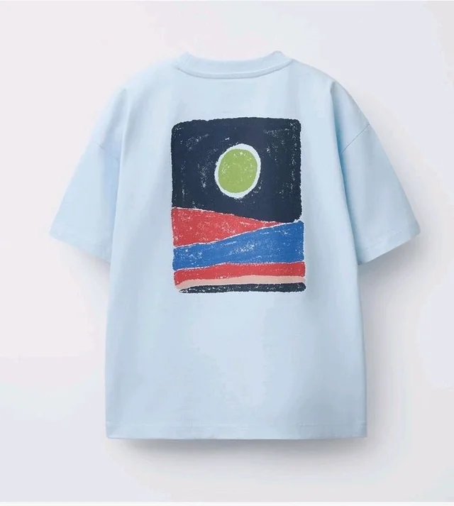 Alan Jones Clothing Boys Oversized Cotton Printed T-Shirt | Round Neck, Short Sleeves, Casual Wear
- 5-6 Y, Dark charcoal
