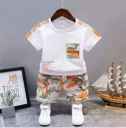 Googo Gaaga Boy's Cotton Printed T-Shirt with Shorts in White Color Sets for Baby Boys - 4-5 Y, White
